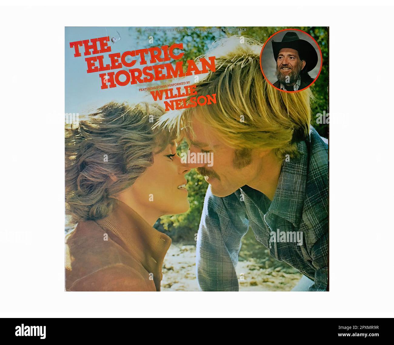 The Electric Horseman Vintage L.P Music Vinyl Record Stock Photo Alamy