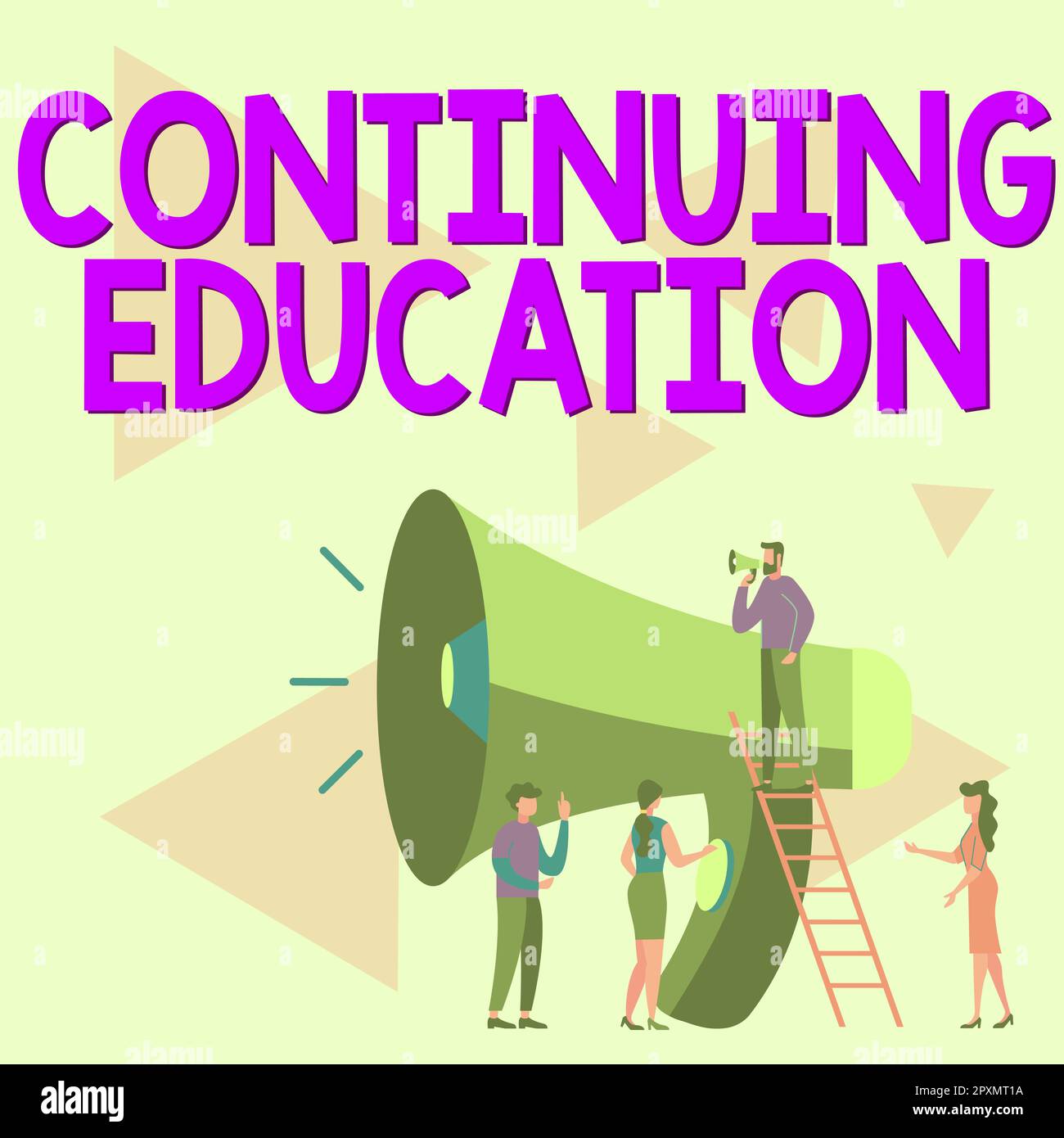 Handwriting text Continuing Education, Internet Concept Continued ...