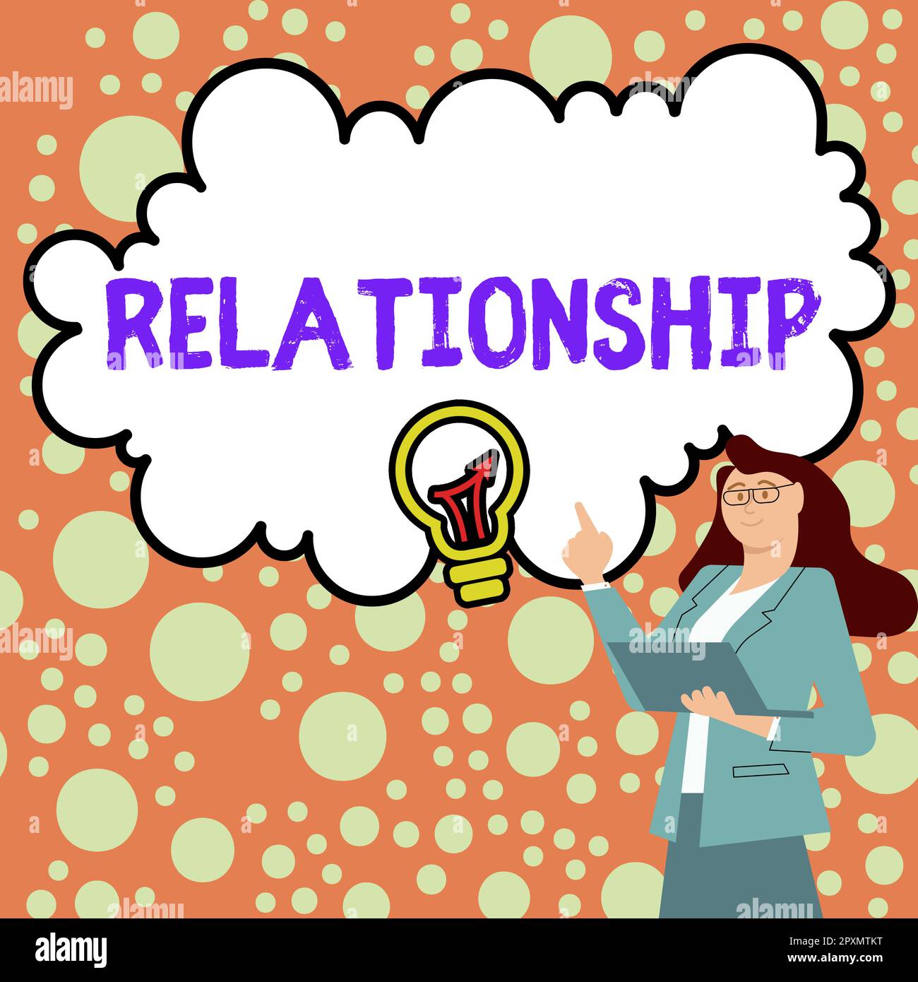 Conceptual display Relationship, Concept meaning Developing business