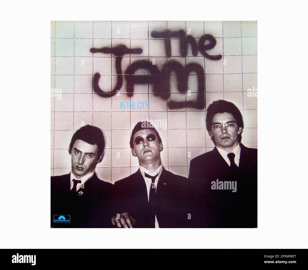 The Jam (1977) Vintage Vinyl Record Sleeve Stock Photo Alamy