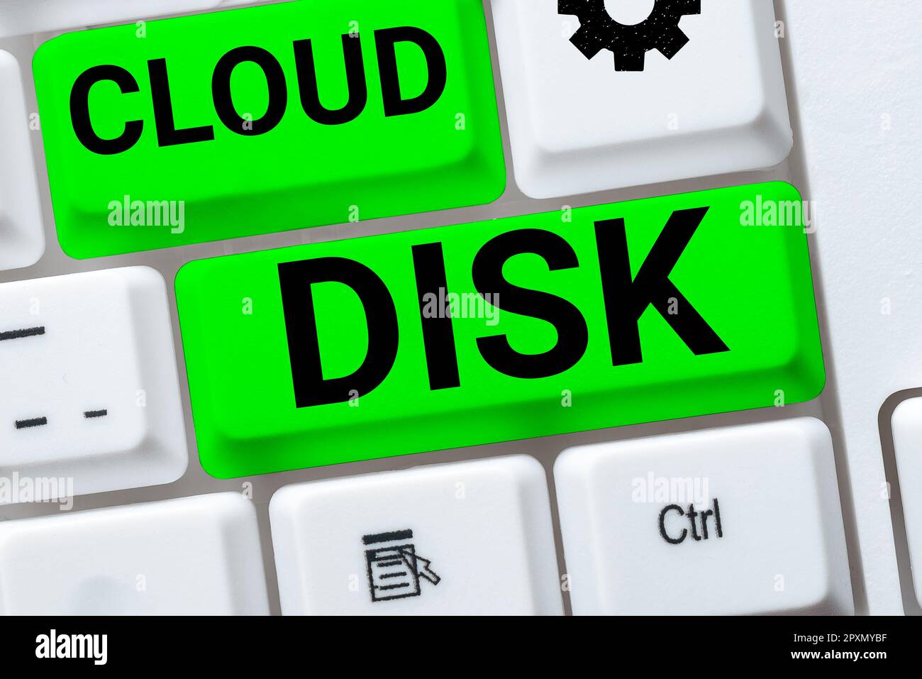 Hand writing sign Cloud Disk, Conceptual photo web base service that provides storage space on a remote server Stock Photo