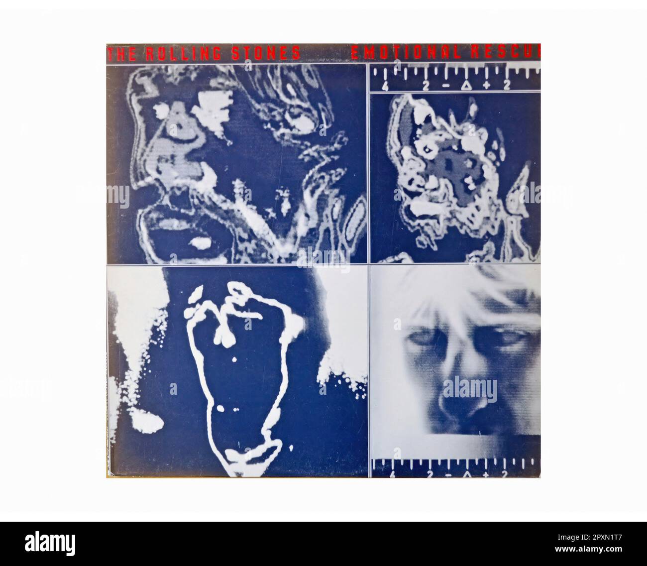 ROLLING STONES Emotional Rescue - Vintage vinyl album cover