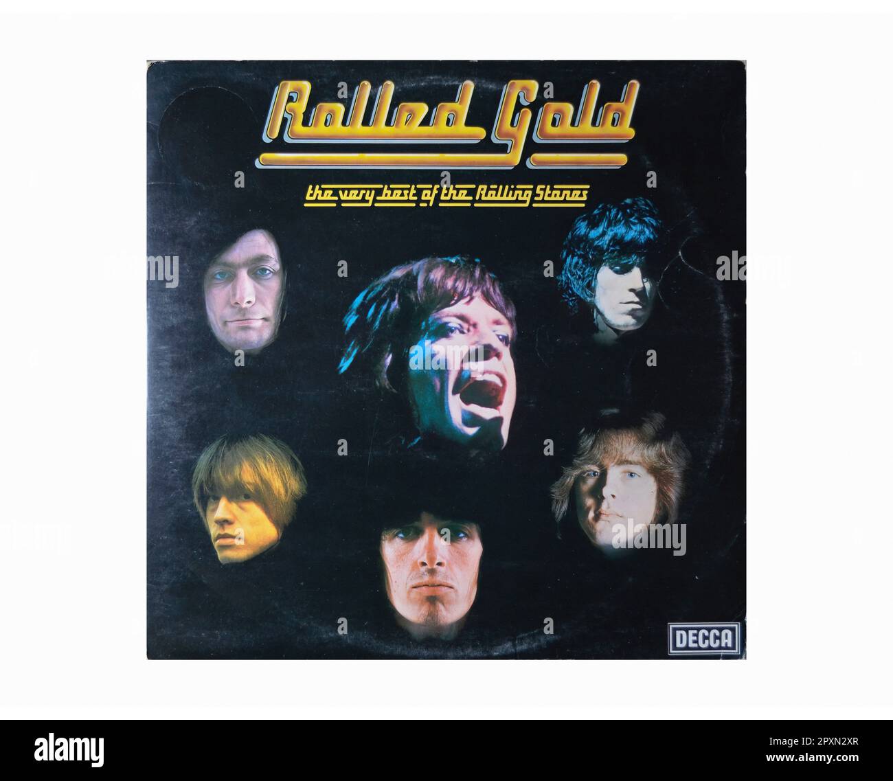 The Rolling Stones - Rolled Gold - Vintage L.P Music Vinyl Record Stock ...