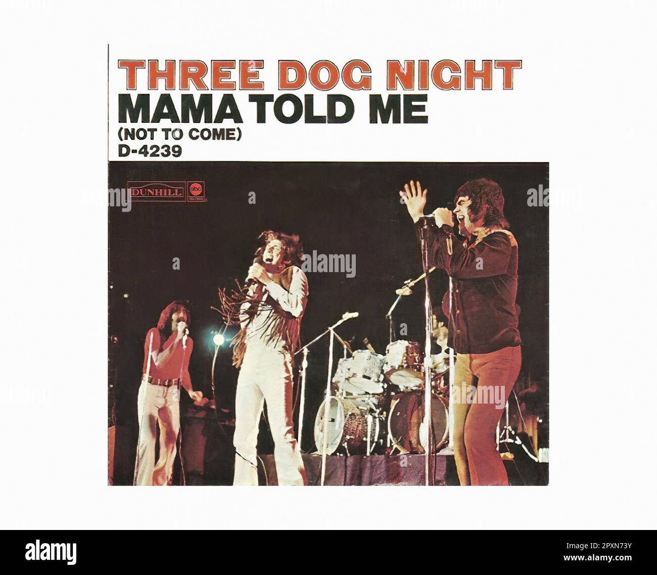 Three Dog Night 1970 05 A Vintage 45 R.P.M Music Vinyl Record Stock