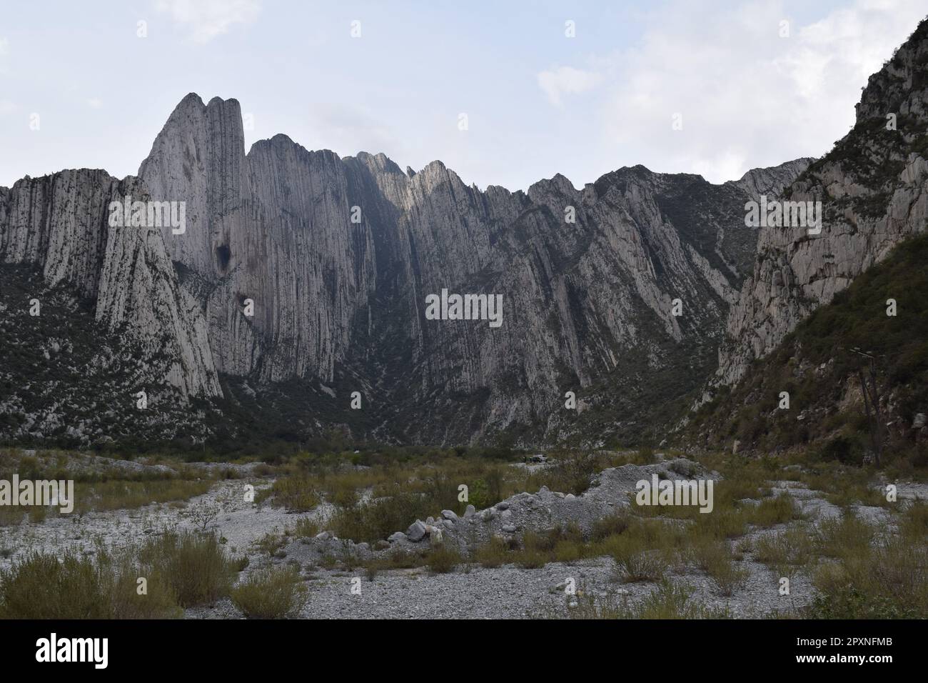 La Huasteca Mountains, Santa Catarina, Mexico Stock Photo