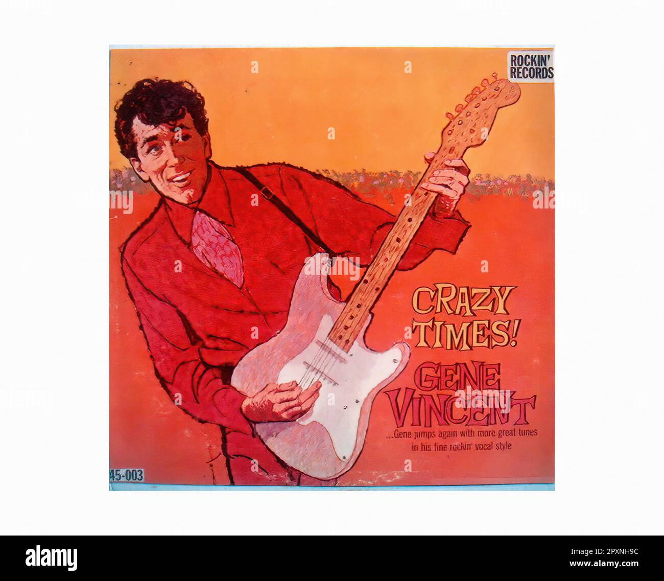GENE VINCENT World Wide 45 Single Collection Book - FULL