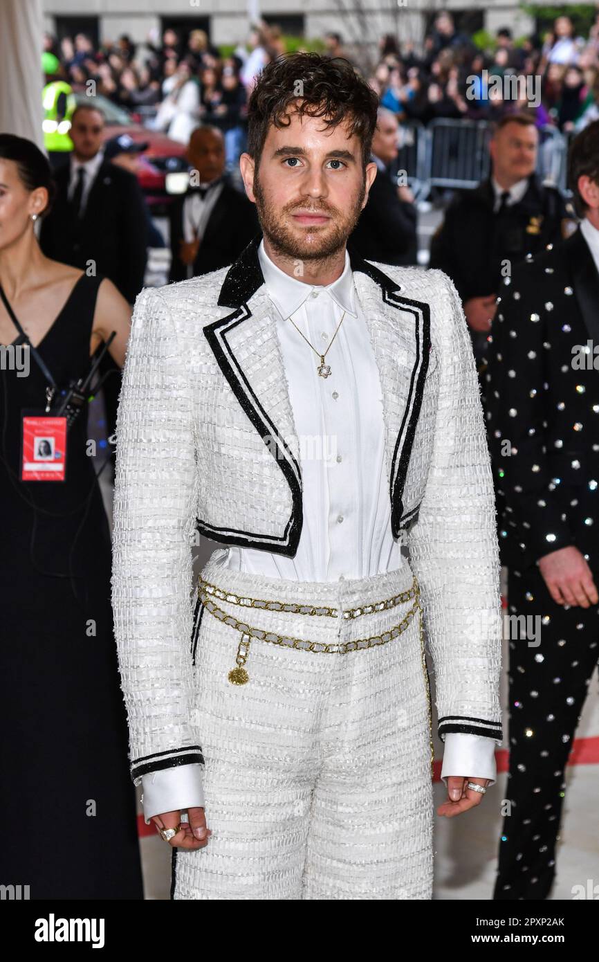 New York, USA. 01st May, 2023. Ben Platt walking on the red carpet at ...