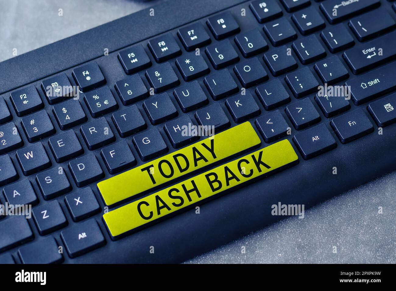 Writing displaying text Cash Back, Concept meaning incentive offered