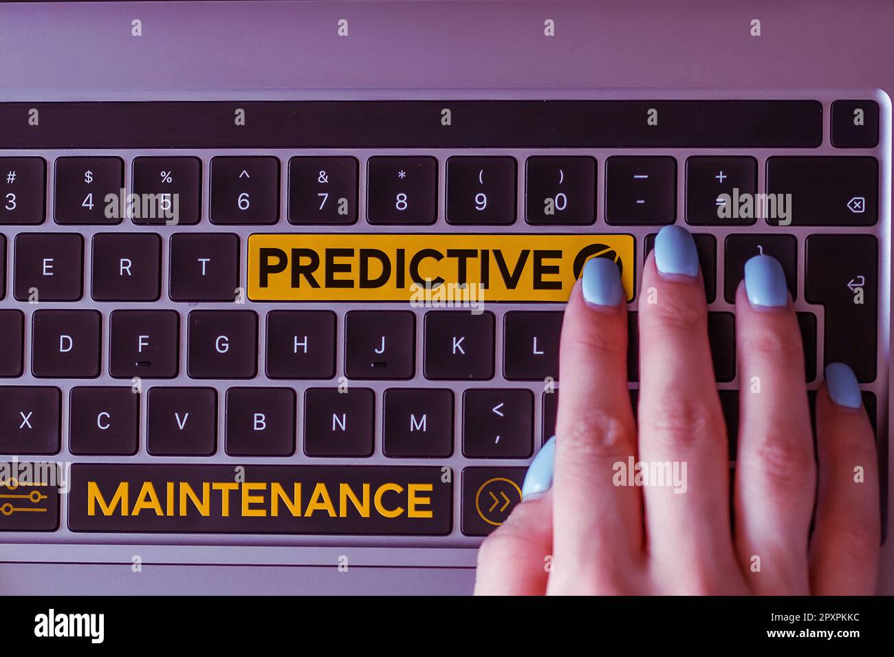 Text showing inspiration Predictive Maintenance, Concept meaning