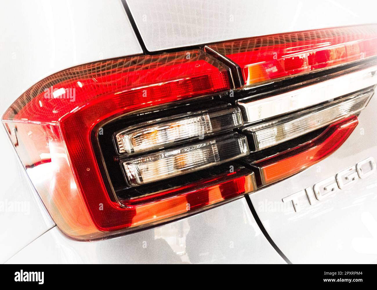 2020 Cherry Tiggo chinese SUV car, backlight stop lamp Stock Photo Alamy