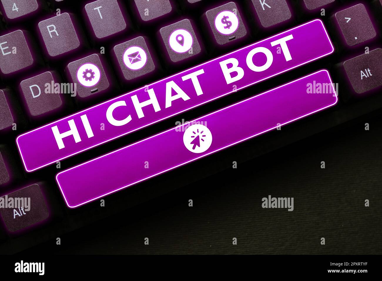 Chat bot robot machine hi-res stock photography and images - Alamy