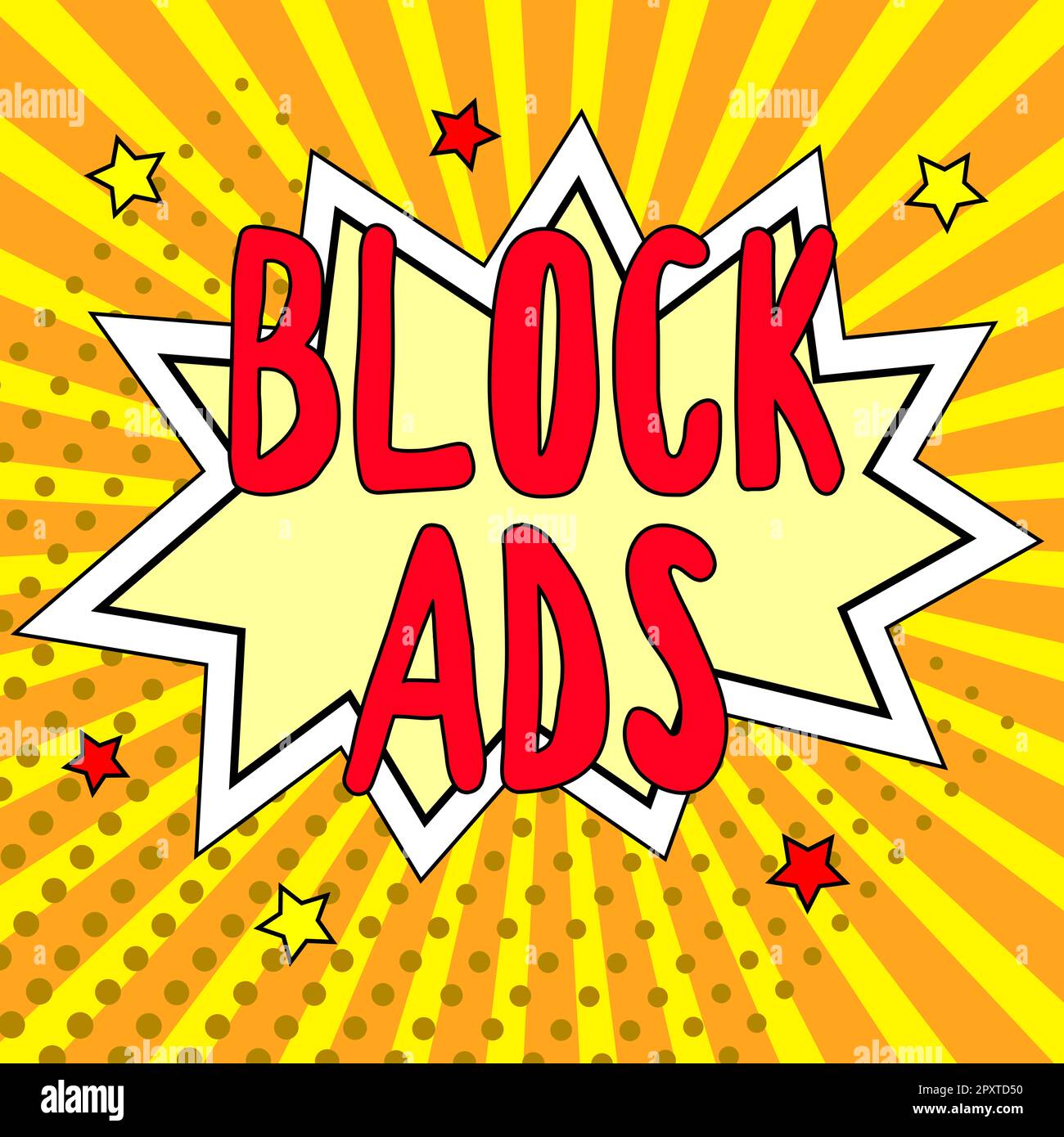 Text showing inspiration Block Ads, Business idea program that will ...