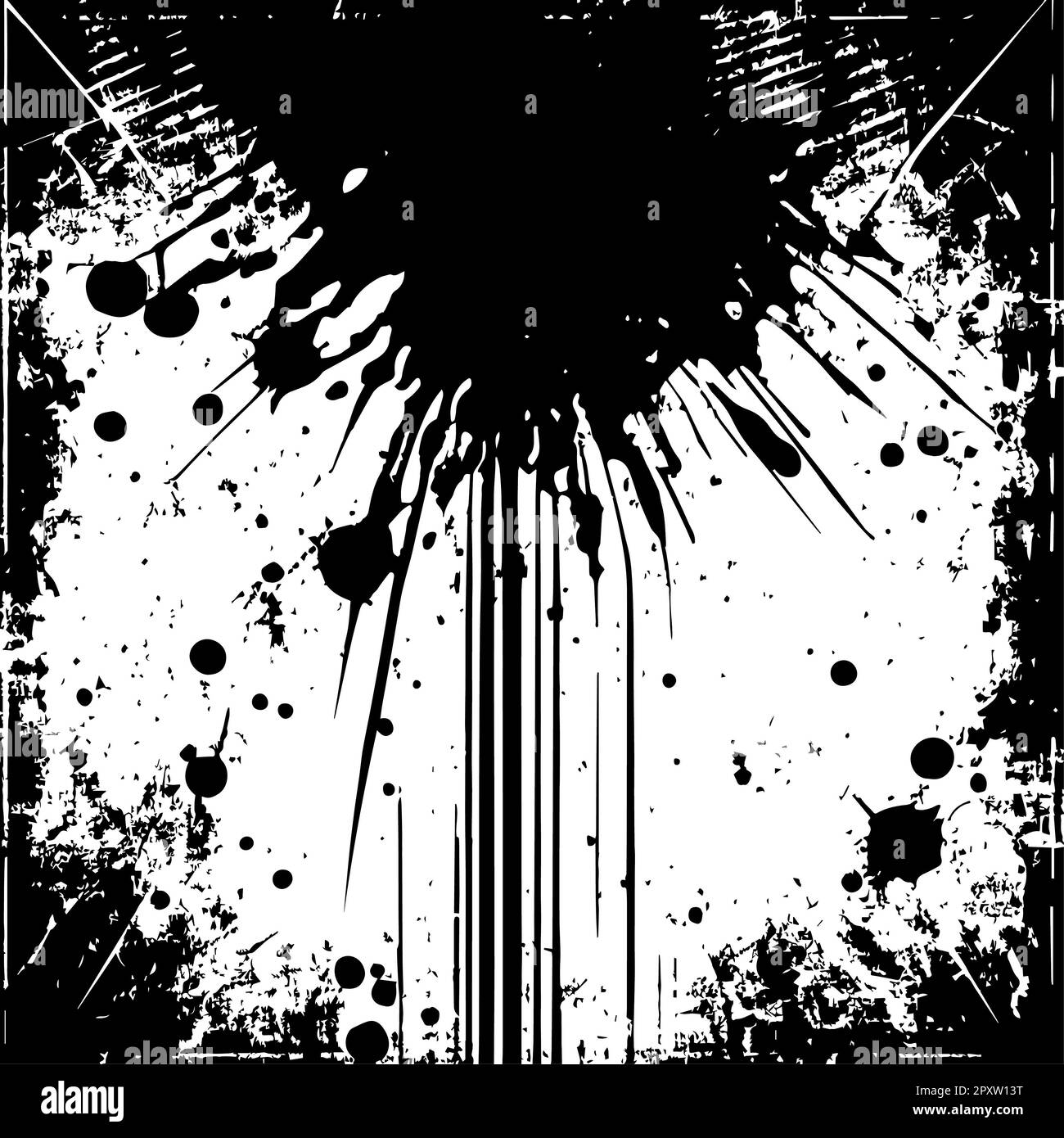 Abstract texture background black white grunge - Vector illustration ...