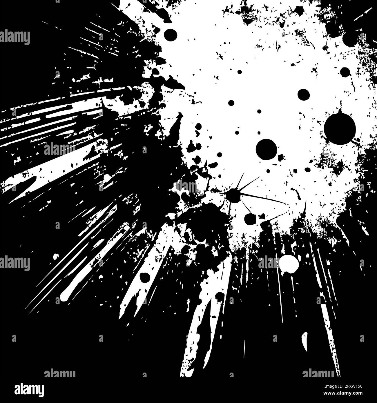 Abstract texture background black white grunge - Vector illustration ...