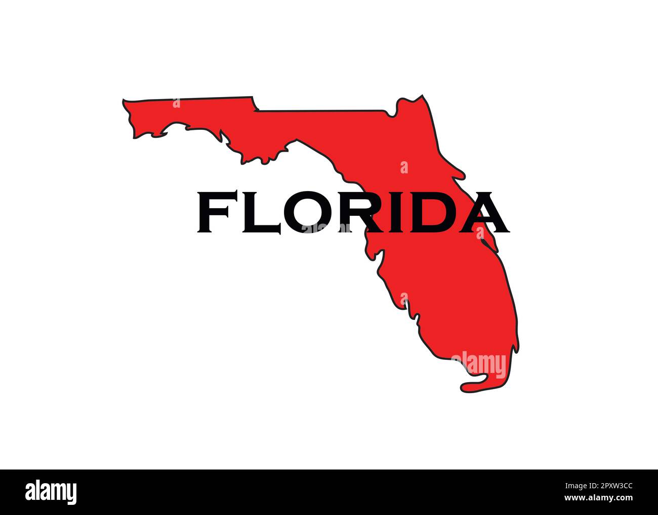 Swing state map hi-res stock photography and images - Alamy