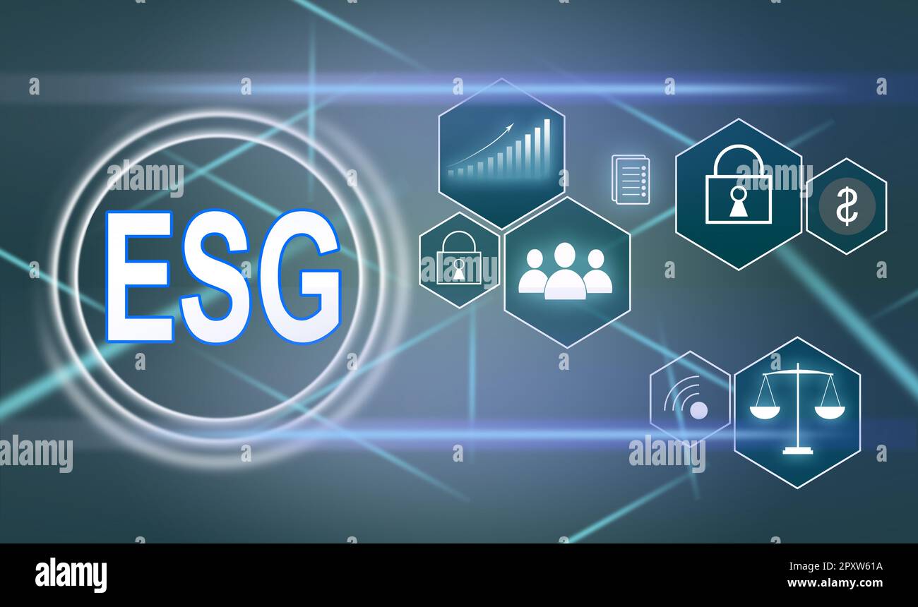 ESG environmental social governance investment business concept ...