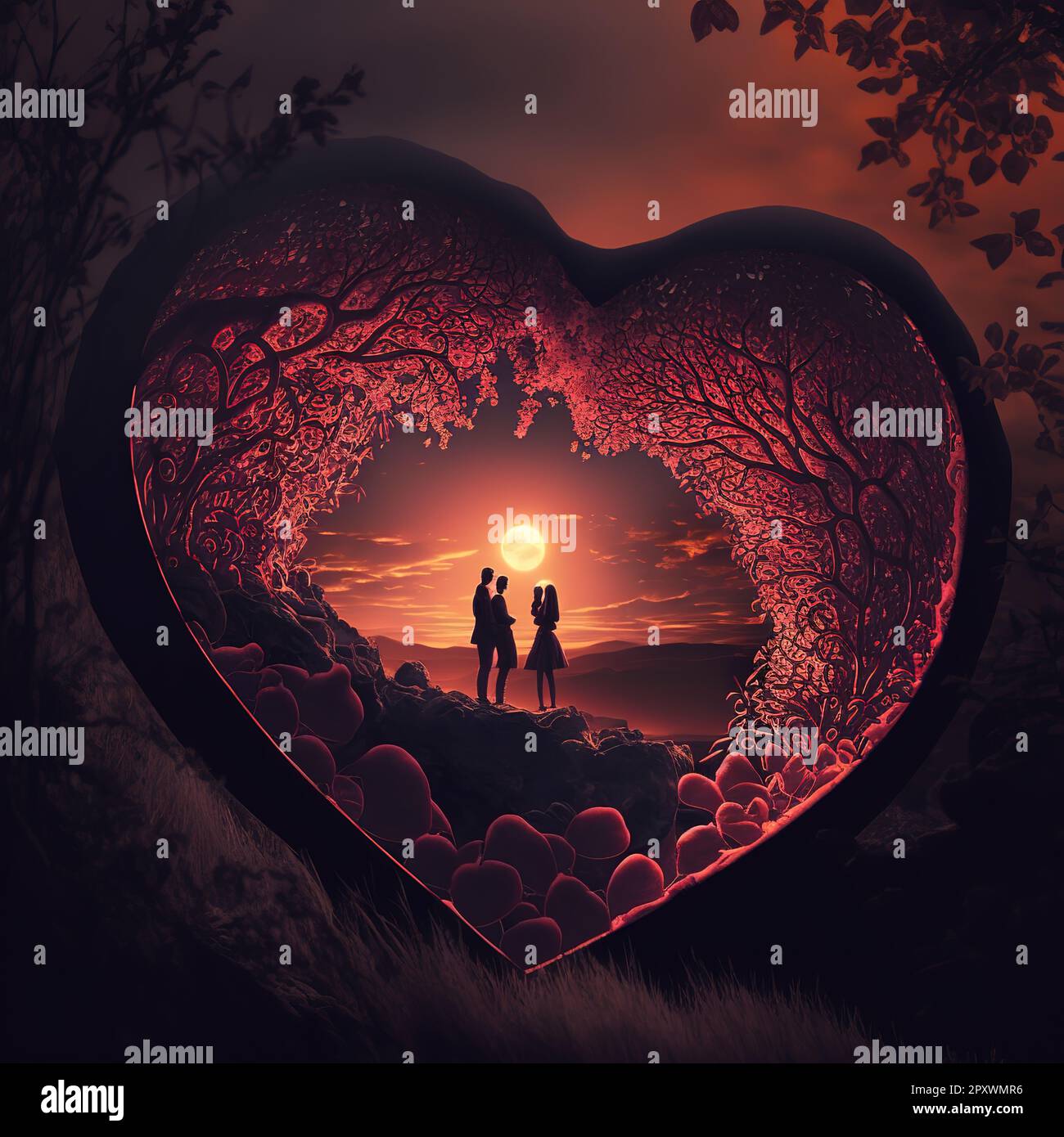 Intimate depiction hi-res stock photography and images - Alamy