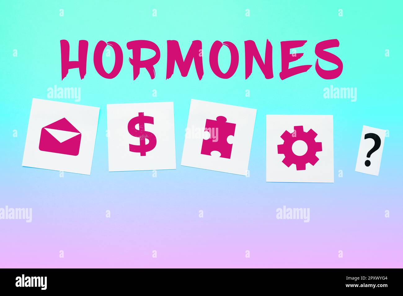 Hand writing sign Hormones, Word for regulatory substance produced in ...
