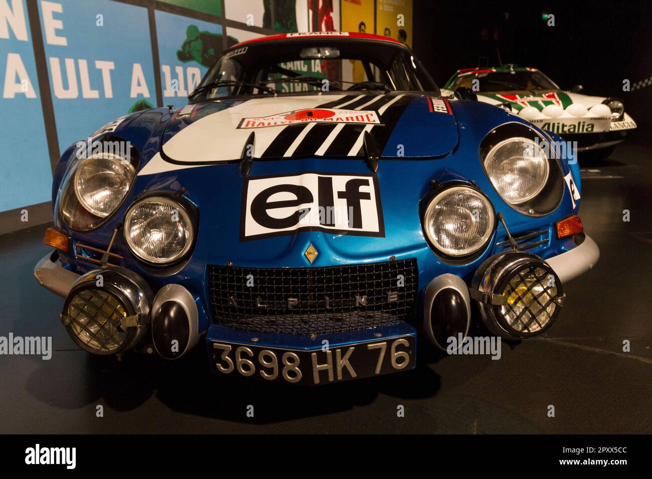 Alpine a110 rally 1973 hi-res stock photography and images