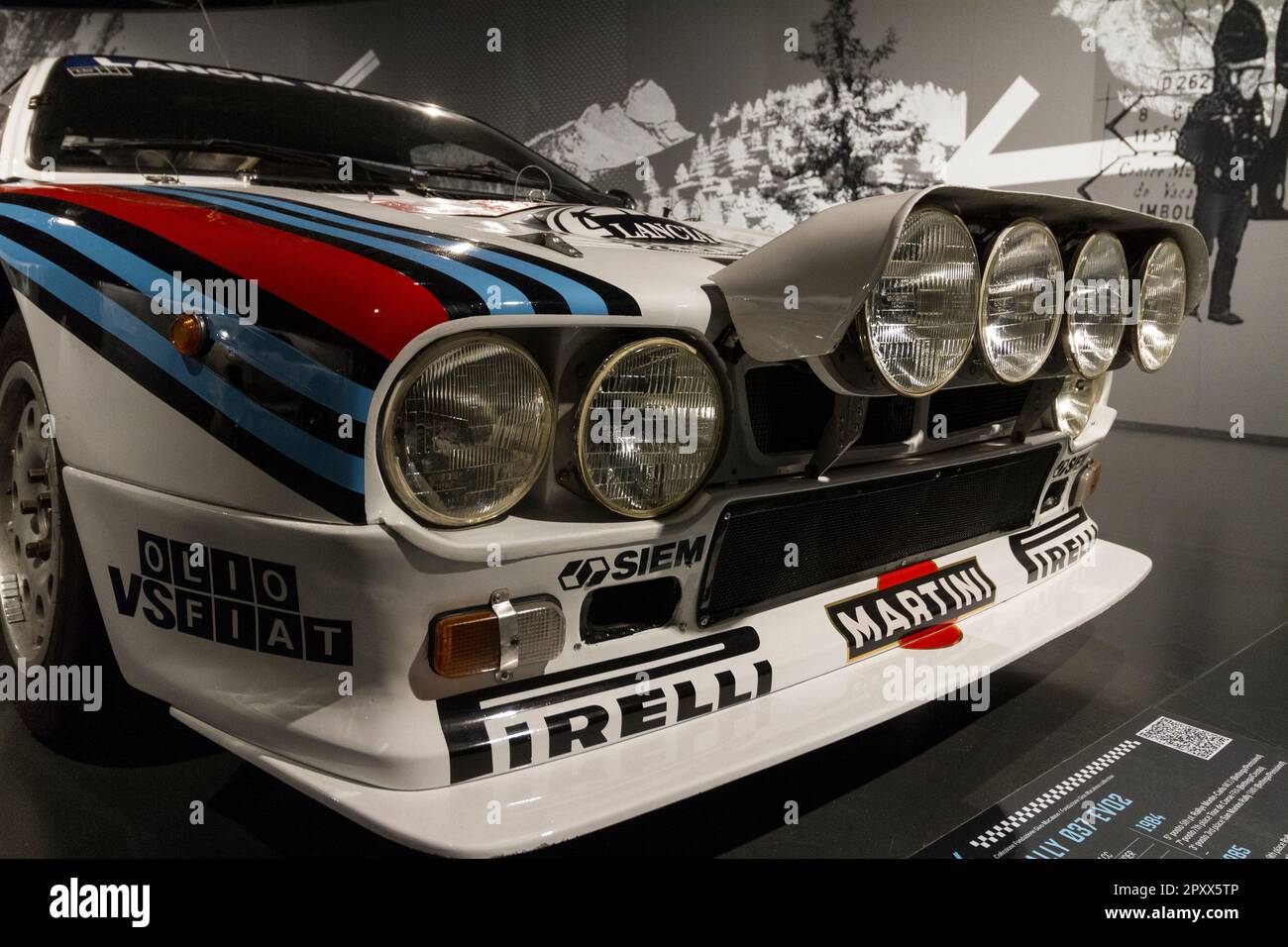 Lancia martini rally 1984 hi-res stock photography and images - Alamy