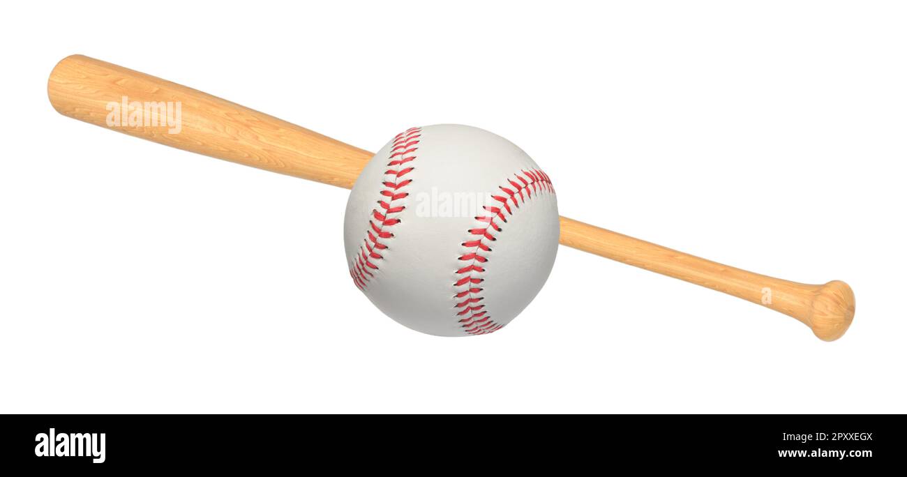 Baseball and Baseball Bat Stock Vector Image & Art Alamy