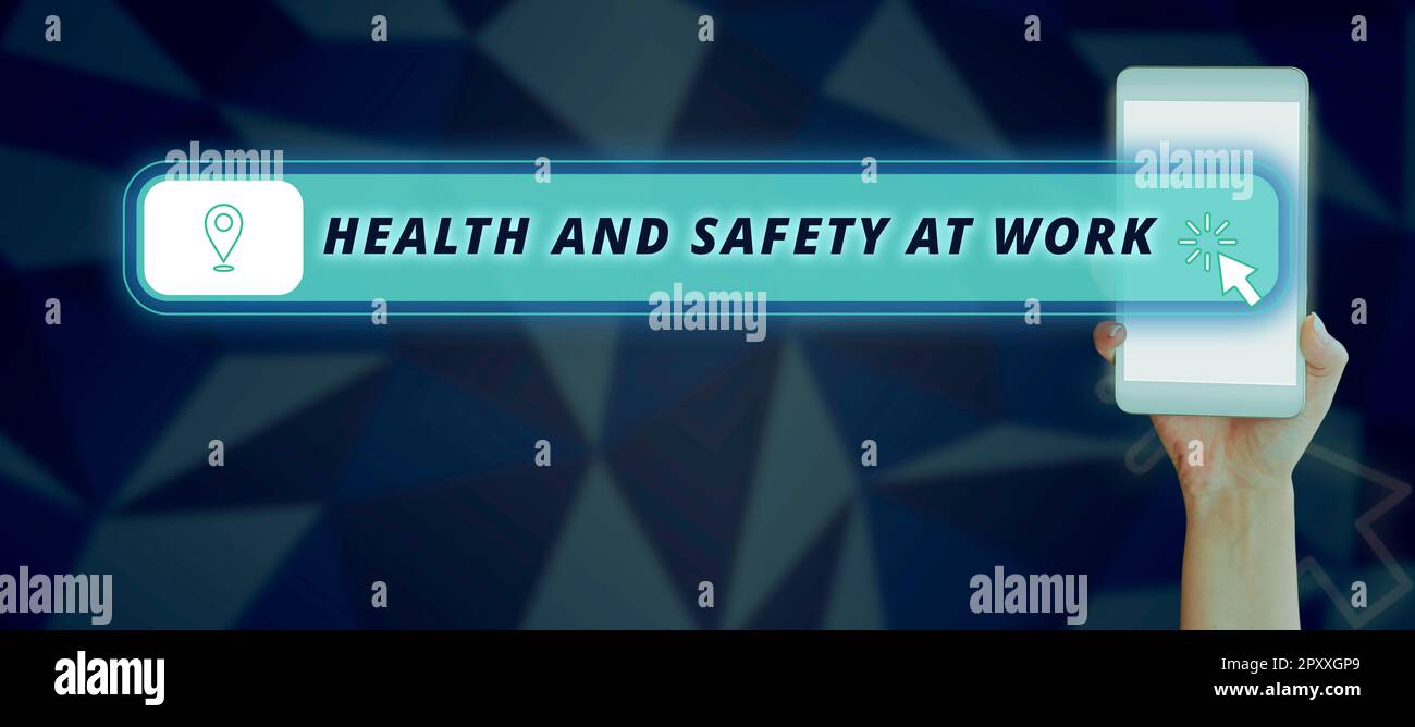 Writing displaying text Health And Safety At Work, Business approach