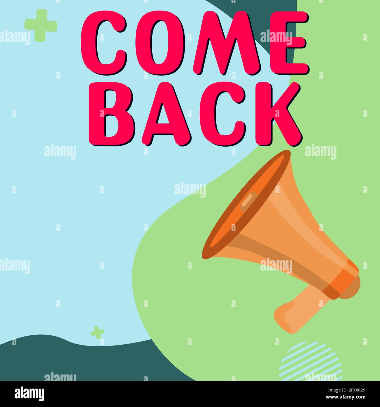 to come back clipart