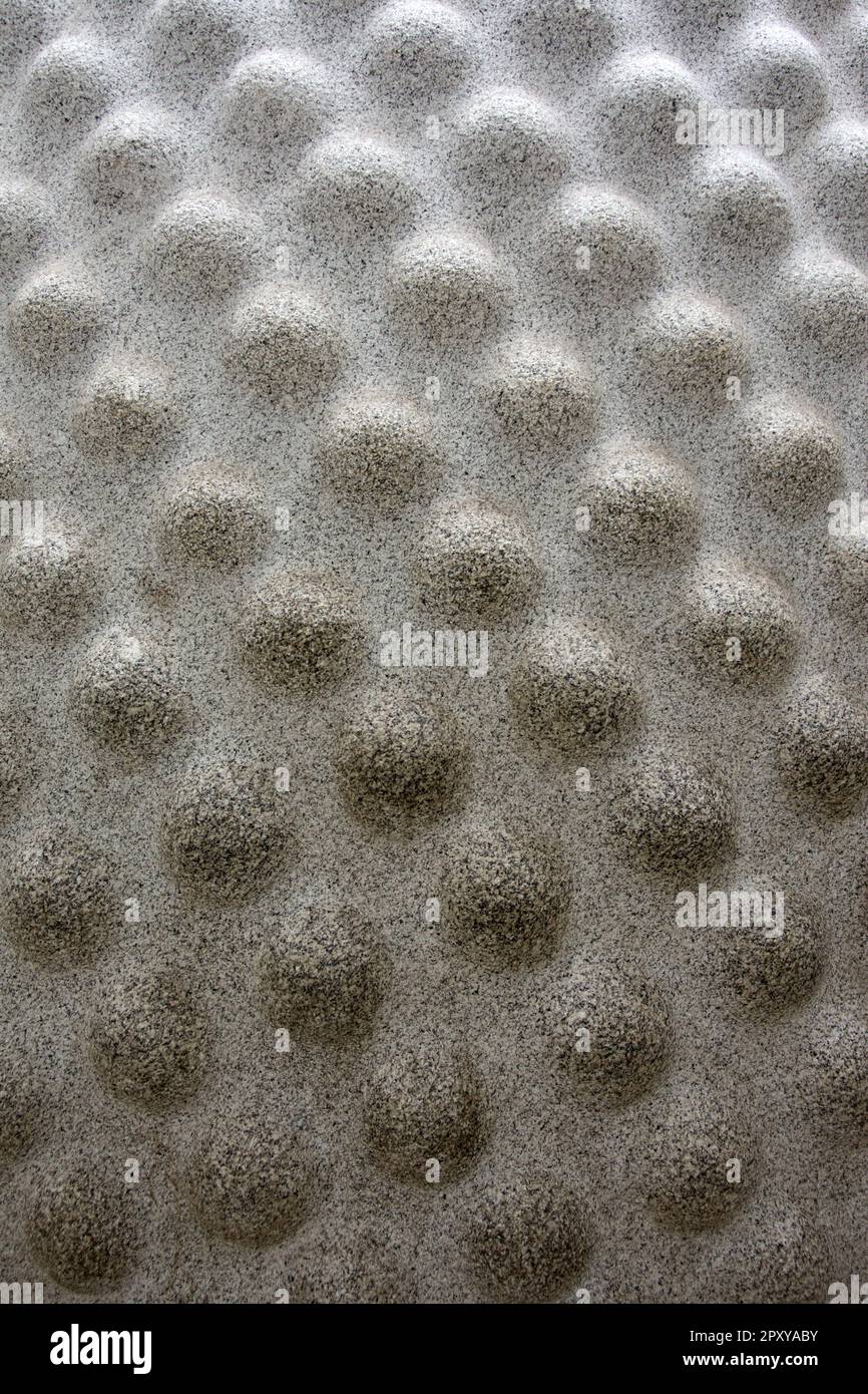 Curved Textured Concrete Stock Photo