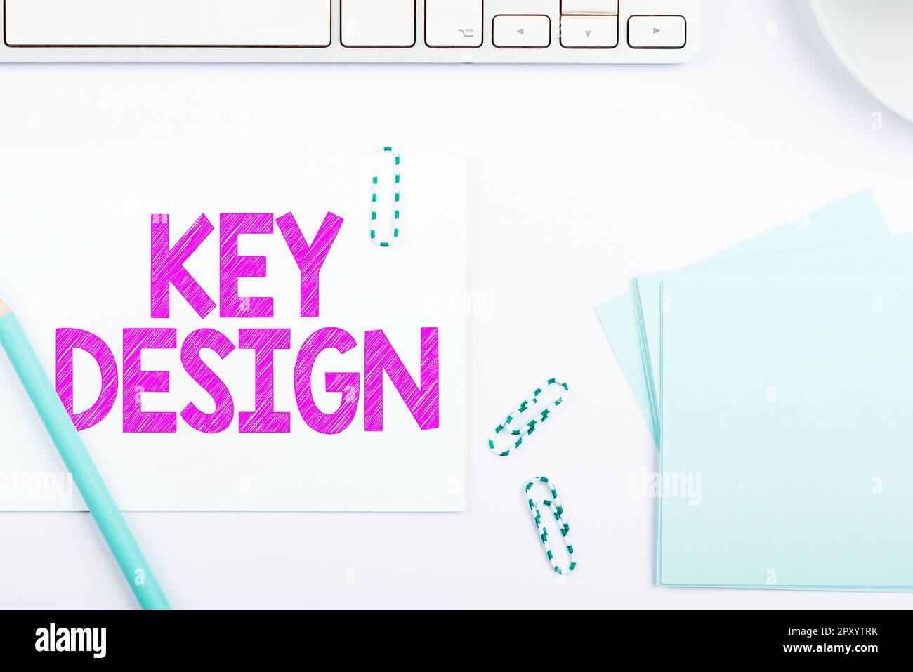 Conceptual display Key Design, Word for a necessary or very important ...
