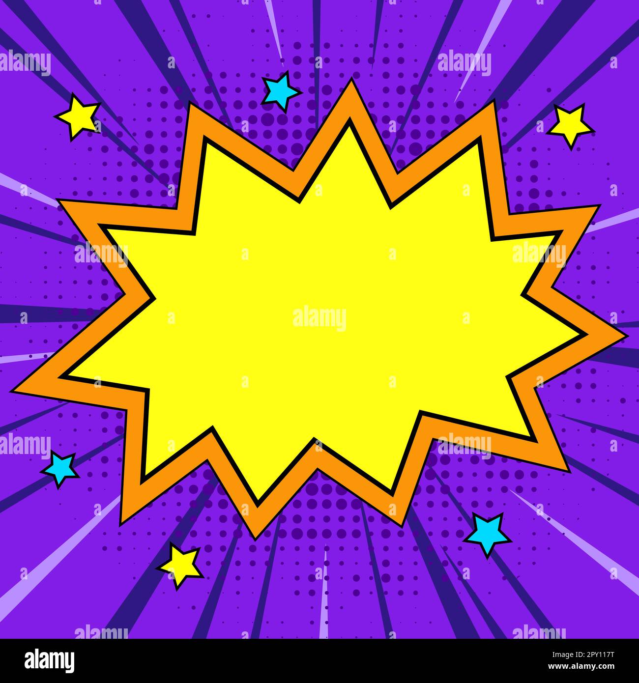 Comics Design Frames. Photo Frame Set With Explosion For Add Collage ...