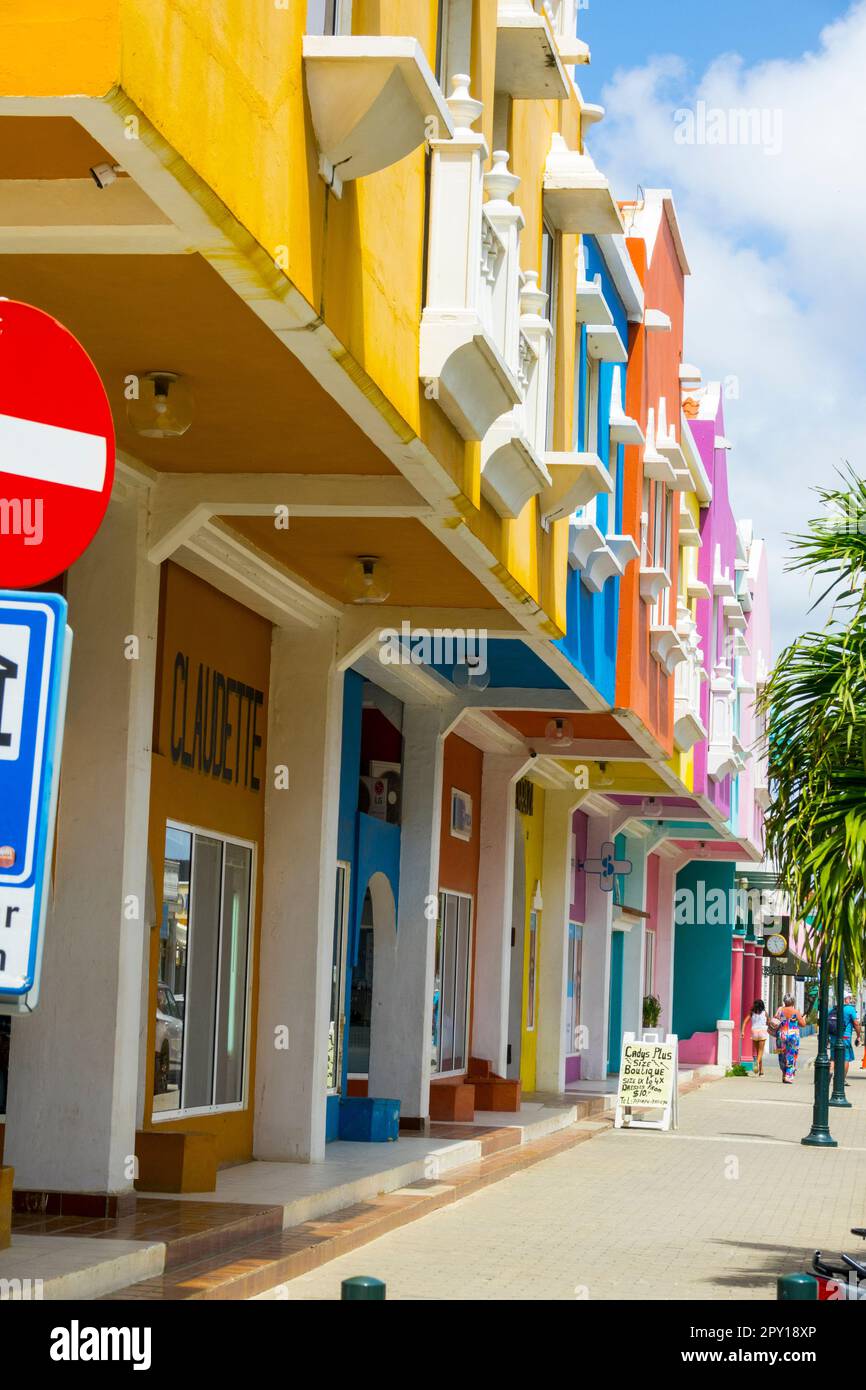Tourist stop Kralendijk Netherland Antilles Bon Aire popular cruise Tourist stop Kralendijk Netherland Antilles Bon Aire popular cruise