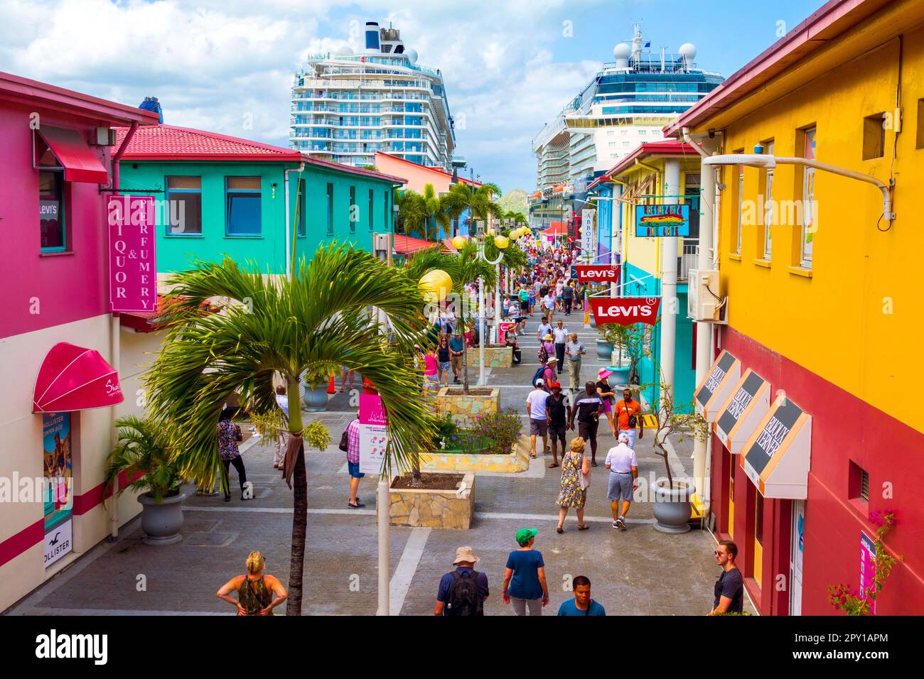 St Saint Johns Antigua St. John’s is the capital and key port of the Caribbean island nation of Antigua and Barbuda. The city is home to the Museum of Stock Photo