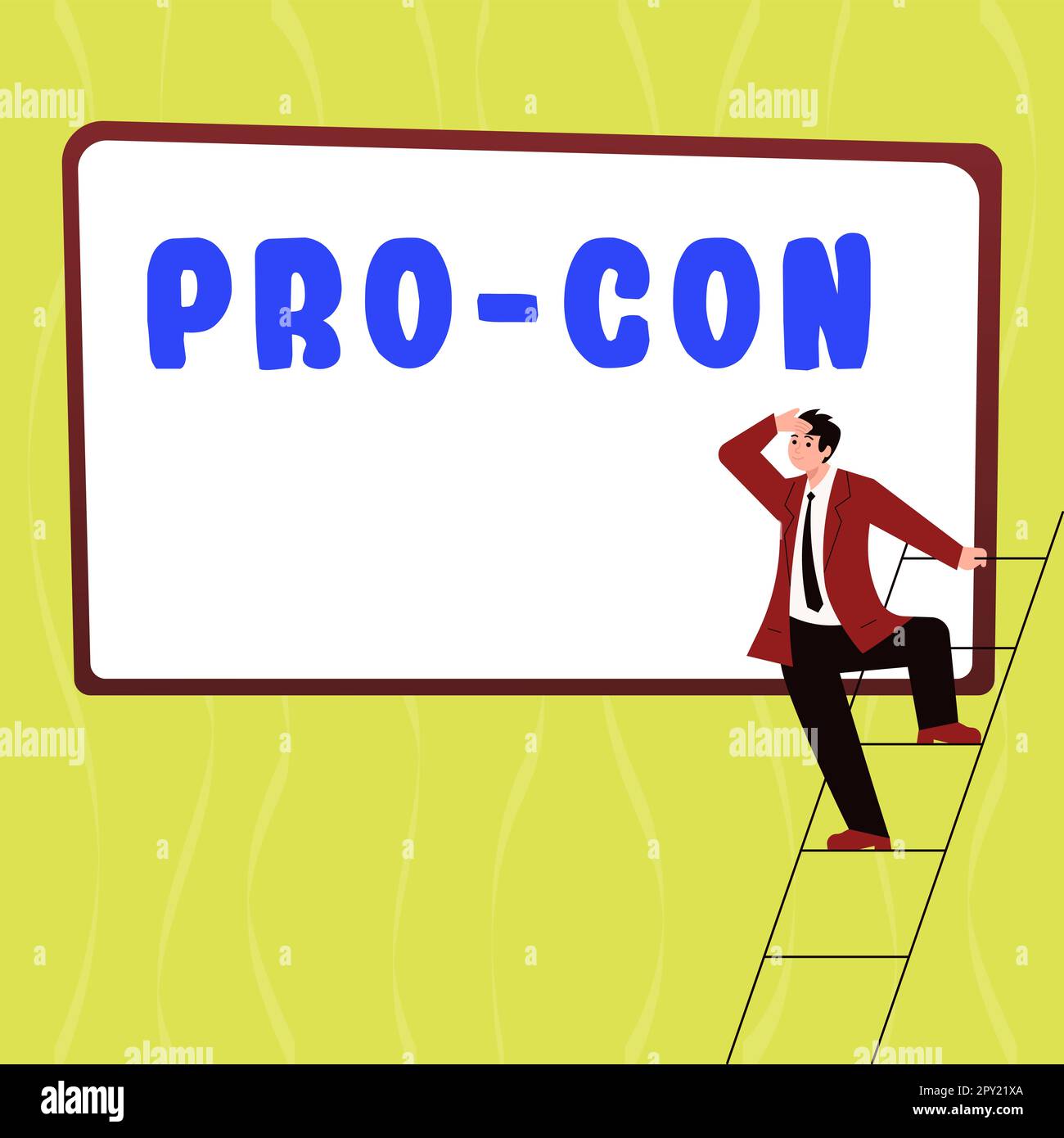 Writing displaying text Pro Con, Business idea everything its benefits ...