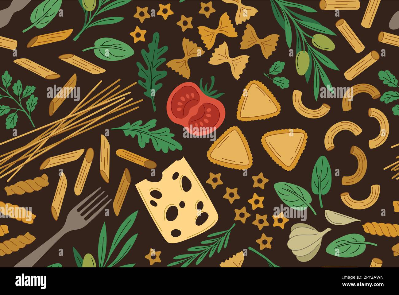 Cheese yummy pattern Stock Vector Images - Alamy