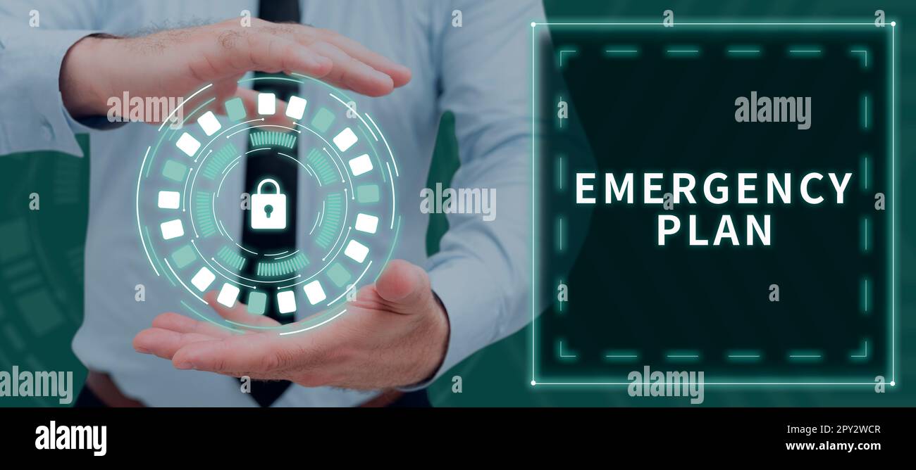 Emergency procedures handwriting hi-res stock photography and images ...