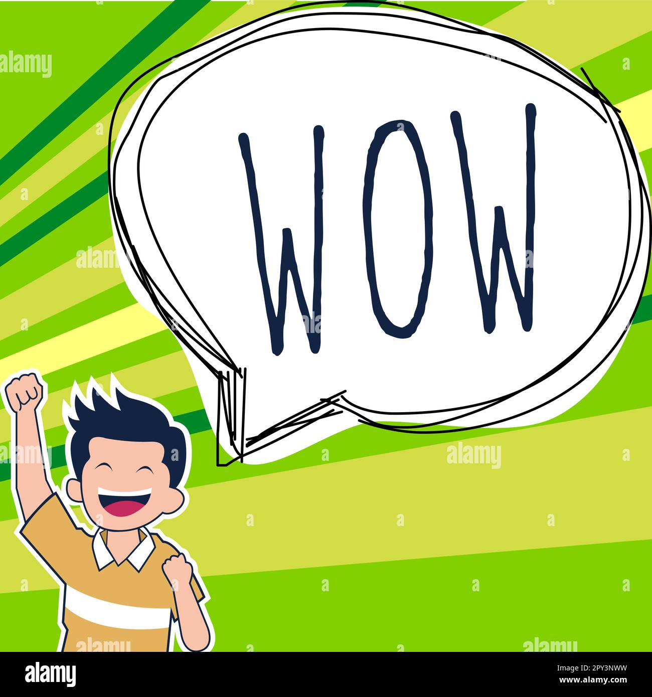 Sign displaying Wow, Business showcase Expressing astonishment and awe ...