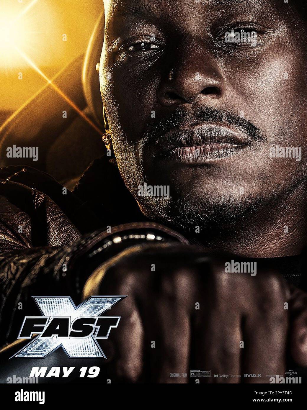 FAST X, (aka FAST & FURIOUS 10), US character poster, Tyrese Gibson, 2023. © Universal Pictures