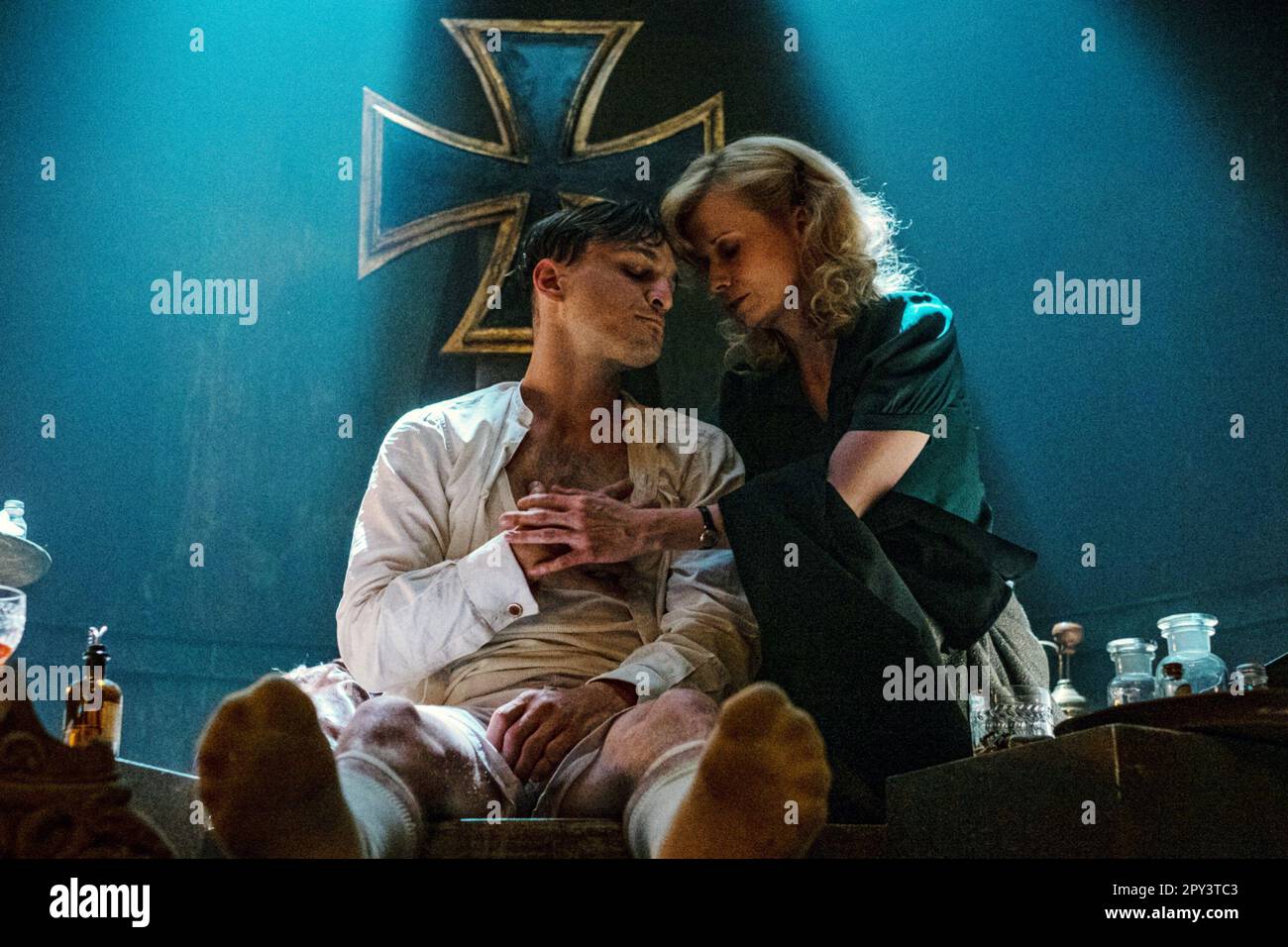 FREAKS OUT, (aka FREAKS VS. THE REICH), from left: Franz Rogowski, Anna Tenta, 2021. © VMI