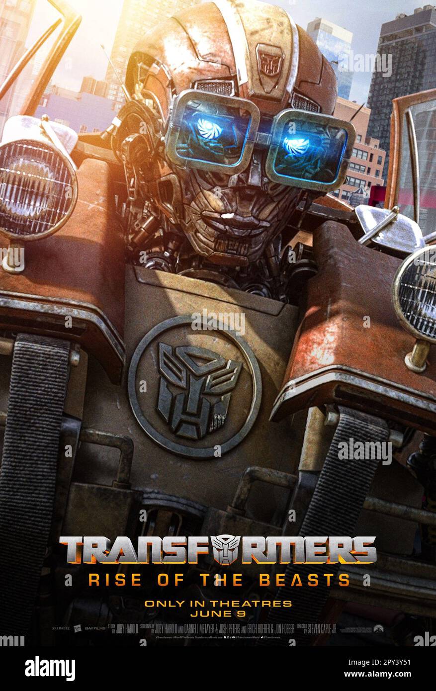 TRANSFORMERS RISE OF THE BEASTS, character poster, Wheeljack (voice