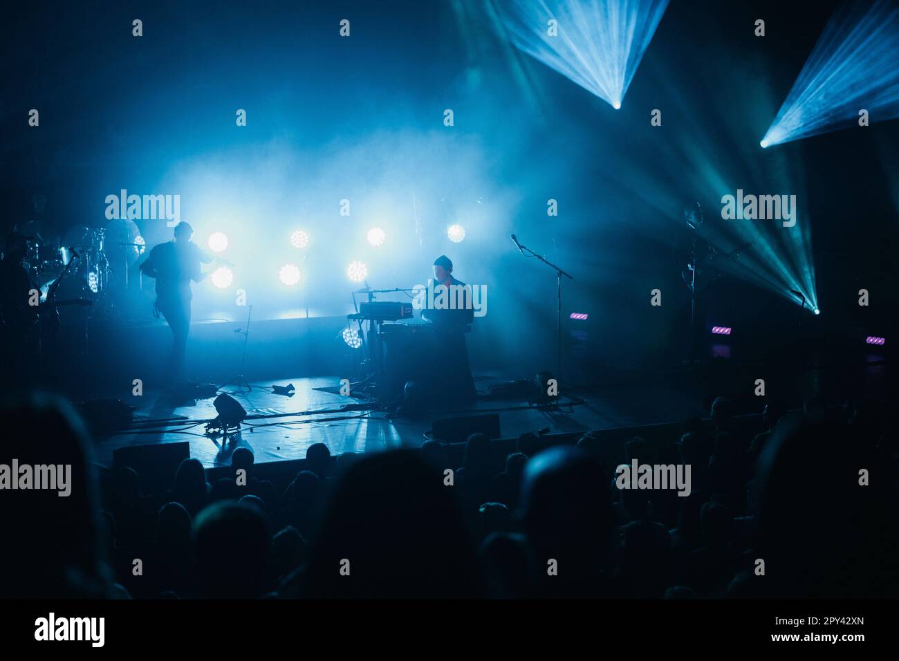 London, UK. 30th April 2023. Novo Amor performing at the Barbican Hall in London, UK. Credit: Sam Hardwick/Alamy Live News. Stock Photo