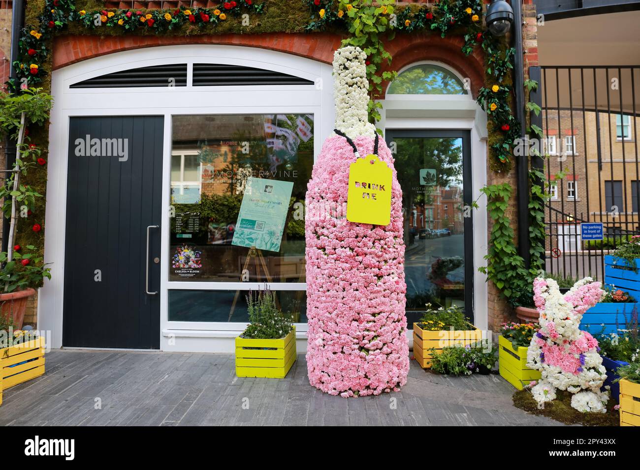 London, UK. 29 May 2022. Chelsea In Bloom 2022 ‘British Icons‘. Credit Waldemar Sikora Stock