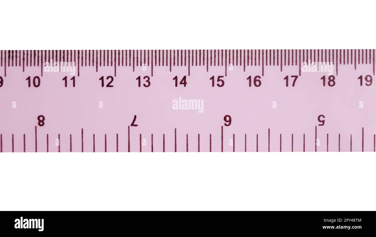 https://c8.alamy.com/comp/2PY48TM/plastic-pink-ruler-isolated-on-white-top-view-2PY48TM.jpg