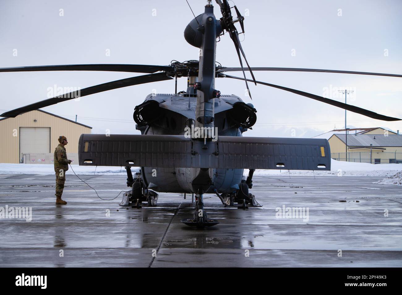 Alaska Air National Guard 210th RQS HH-60G Pave Hawk combat search and ...