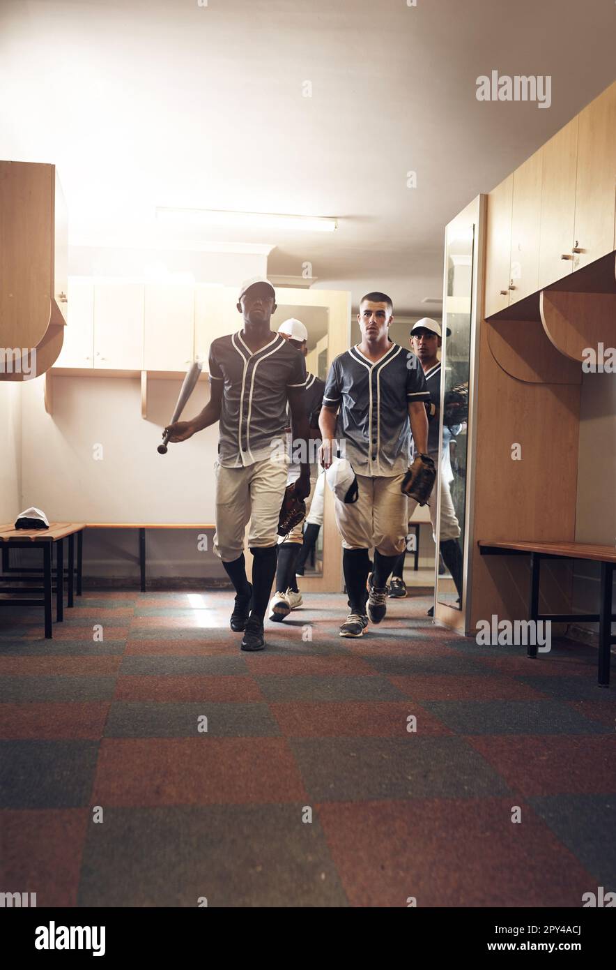 Photos of Pro Baseball Players in Locker Rooms in the '40s, '50s, '60s