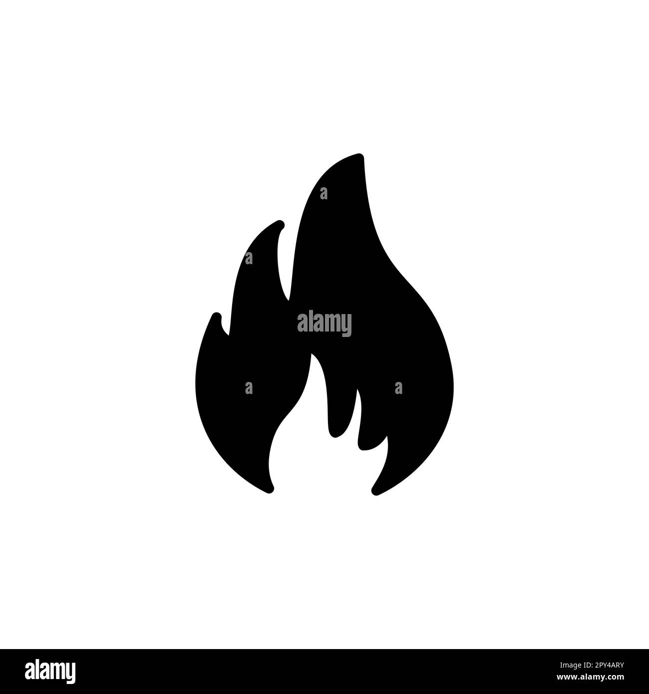 Fire icon vector. fire flame icon Stock Vector Image & Art - Alamy
