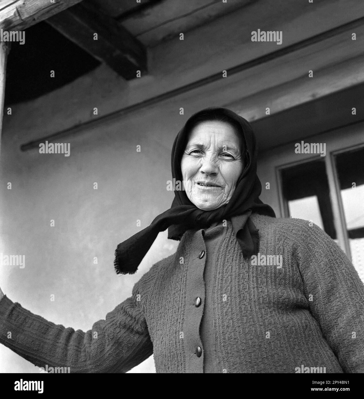 Hungarian peasant woman Black and White Stock Photos & Images - Alamy