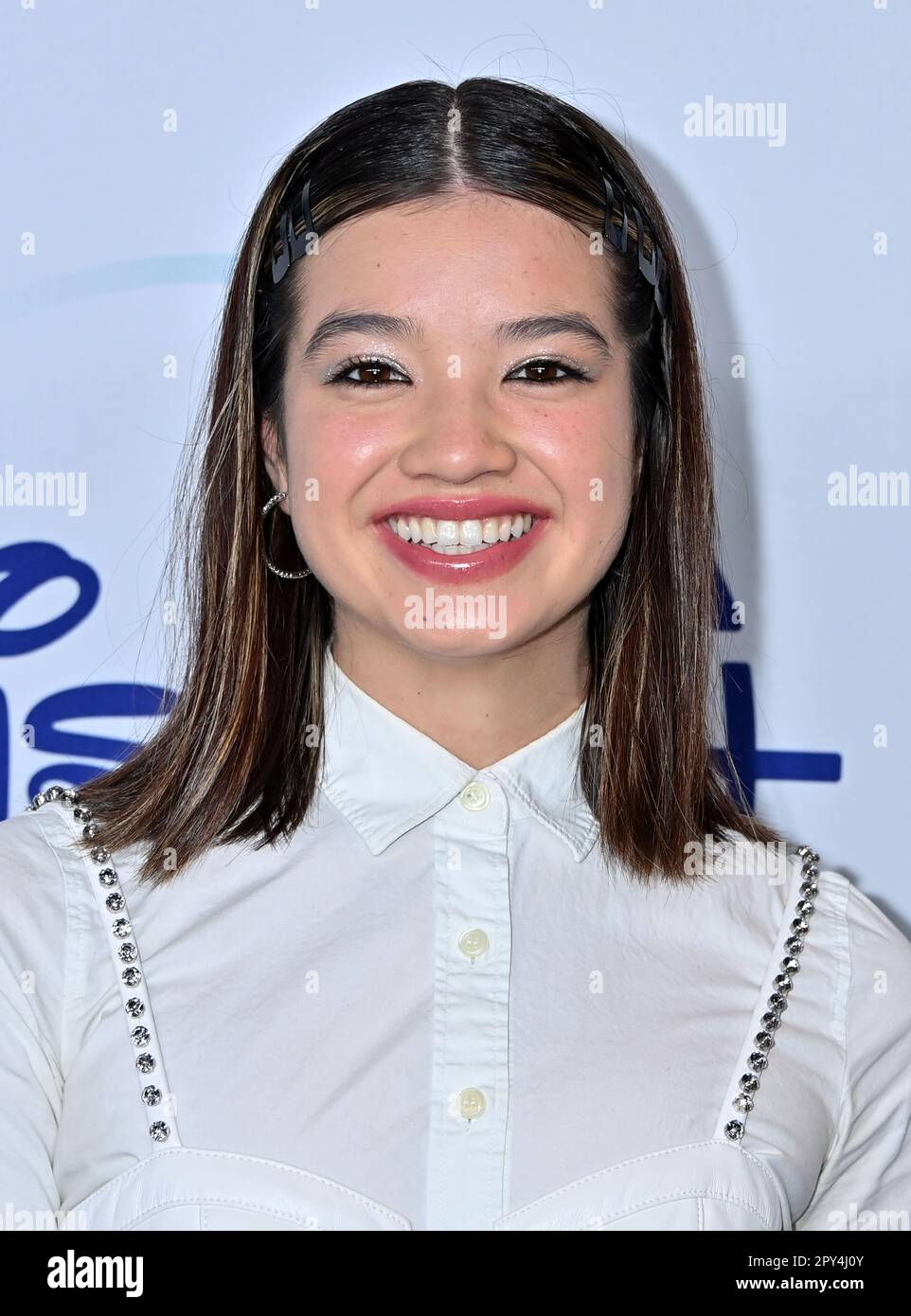 New York City, USA. 02nd May, 2023. Peyton Elizabeth Lee arriving at Disney  “Ed Sheeran: The Sum Of It All” New York screening held at The Times Center on May 2, 2023 in New York City, NY. © Tammie-JKLH/AFF-USA.com Credit: AFF/Alamy Live News Stock Photo