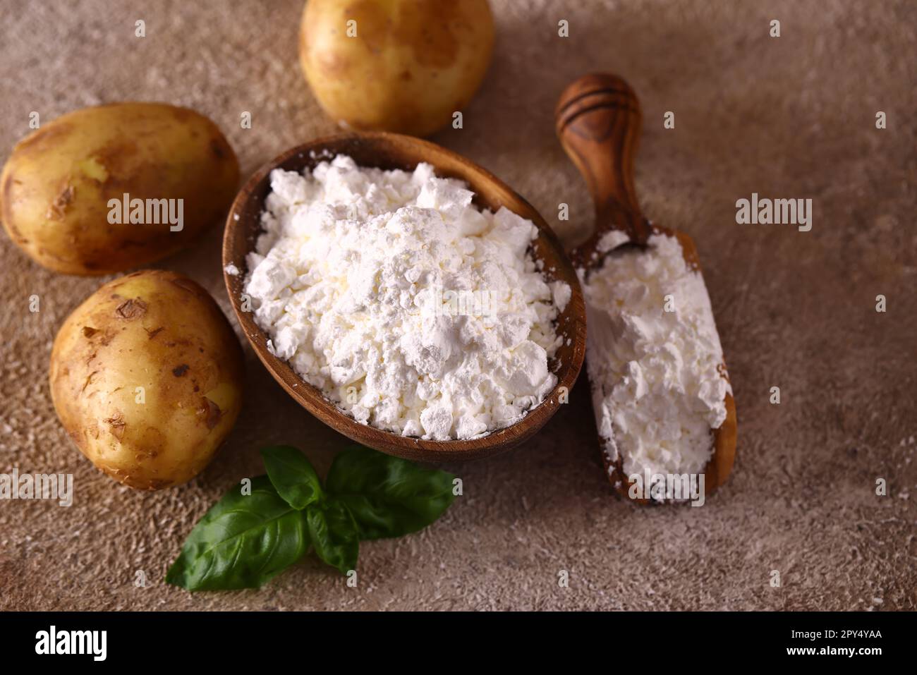 organic potato starch healthy food superfood Stock Photo Alamy