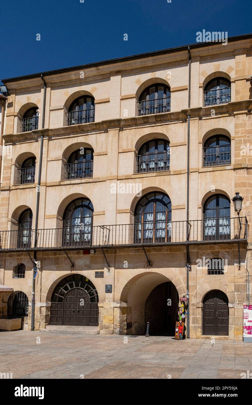 Casa del Común, siglo XVIII, Soria, Comunidad Autónoma de Castilla, Spain, Europe Stock Photo