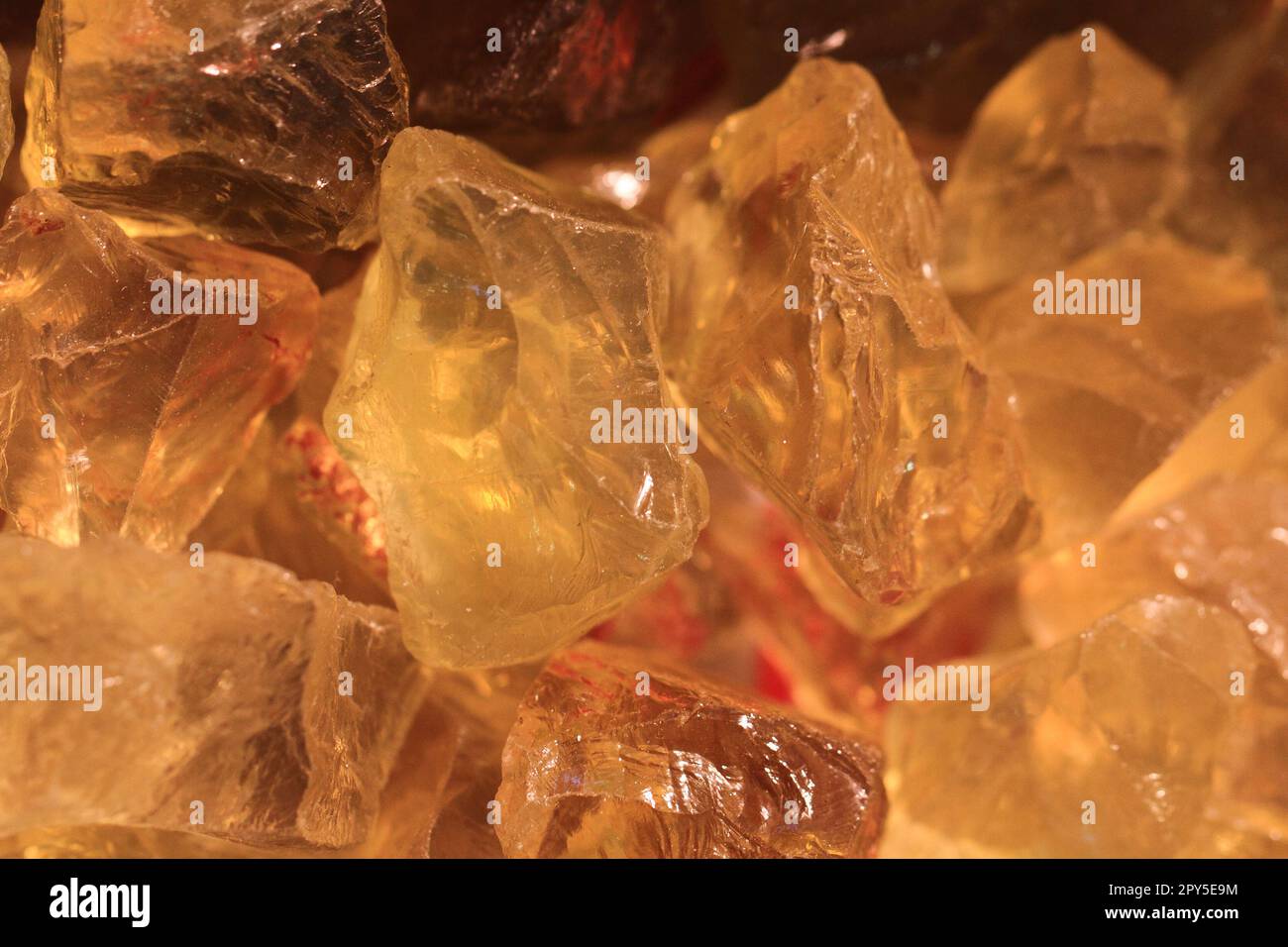 yellow citrin minerals texture as natural background Stock Photo - Alamy